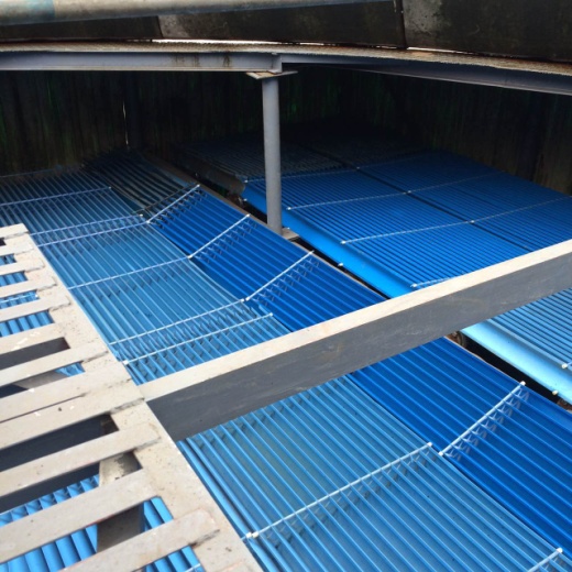 王子制紙廠(chǎng)家冷卻塔填料更換方案